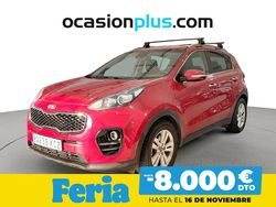 Rojo Usado 2017 Kia Sportage SUV | 16.190 € (Precio justo)