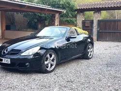 Negro Usado 2006 Mercedes SLK200 Descapotable | 9700 € (Buen precio)