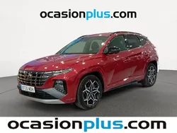 Rojo Usado 2023 Hyundai Tucson N Line SUV | 23.546 € (Precio justo)