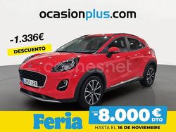 Rojo Usado 2020 Ford Puma Titanium SUV | 14.700 € (Precio justo)