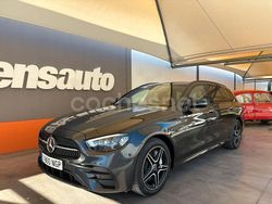 Gris / plata Usado 2022 Mercedes E300 Familiar | 34.990 € (Un poco caro)