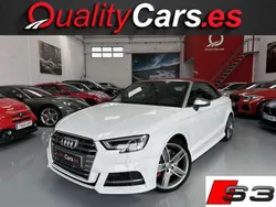 Blanco Usado 2017 Audi S3 Cabriolet Descapotable | 32.400 €