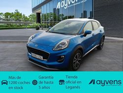 Azul Usado 2021 Ford Puma Titanium SUV | 16.700 € (Precio justo)