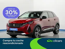 Rojo Usado 2021 Peugeot 3008 Allure SUV | 18.490 € (Buen precio)