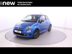 Azul Usado 2021 Fiat 500 S Berlina | 10.490 € (Precio justo)