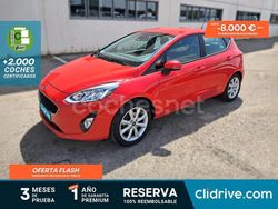 Rojo Usado 2018 Ford Fiesta Trend Utilitario | 9690 € (Precio justo)