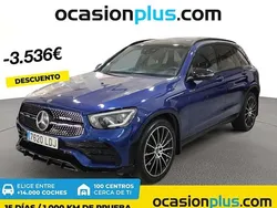 Azul Usado 2019 Mercedes GLC250 SUV | 35.364 € (Precio justo)