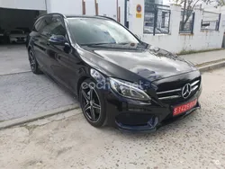 Negro Usado 2016 Mercedes C180 AMG line Familiar | 17.000 € (Precio justo)