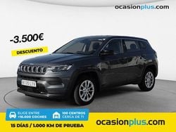 Gris Usado 2022 Jeep Compass Longitude SUV | 21.450 € (Un poco caro)