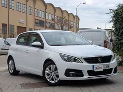 Blanco Usado 2021 Peugeot 308 Allure Utilitario | 13.850 € (Precio justo)
