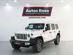 Negro Usado 2023 Jeep Wrangler Sahara SUV | 48.490 €