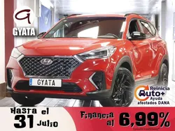 Rojo Usado 2020 Hyundai Tucson N Line SUV | 20.490 € (Buen precio)