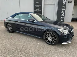 Azul Usado 2018 Mercedes E250 Descapotable | 34.500 € (Caro)