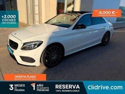 Blanco Usado 2017 Mercedes C220 Descapotable | 22.690 € (Buen precio)