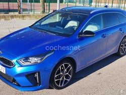 Azul Usado 2021 Kia Ceed GT GT-Line Familiar | 19.000 € (Precio justo)