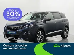 Azul Usado 2018 Peugeot 5008 GT Monovolumen | 21.690 € (Precio justo)