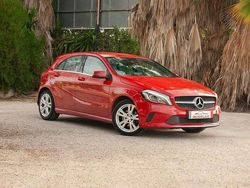 Rojo Usado 2017 Mercedes A200 Berlina | 14.500 € (Precio justo)
