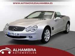 Color plata Usado 2003 Mercedes SL350 Coupe | 18.280 € (Precio justo)