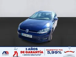 Azul Usado 2020 VW Golf VII Familiar | 12.150 € (Buen precio)