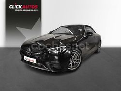 Negro Usado 2023 Mercedes E220 Descapotable | 57.700 € (Precio justo)
