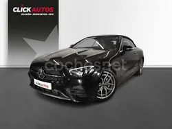 Negro Usado 2023 Mercedes E220 Descapotable | 59.900 € (Precio justo)