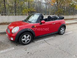 Rojo Usado 2011 Mini One Cabriolet Descapotable | 9000 € (Buen precio)