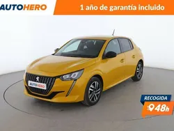 Amarillo Usado 2022 Peugeot 208 Allure Utilitario | 16.199 € (Precio justo)