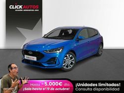 Azul Usado 2023 Ford Focus ST-Line Berlina | 19.250 € (Precio justo)