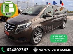 Marrón Usado 2016 Mercedes V250 Avantgarde Monovolumen | 32.500 € (Precio justo)