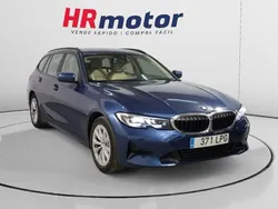 Azul Usado 2021 BMW 320e Familiar | 28.690 € (Buen precio)