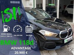 Negro Usado 2020 BMW 118 Utilitario | 20.900 € (Precio justo)