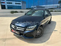 Azul Usado 2018 Mercedes C200 Familiar | 13.990 € (Buen precio)