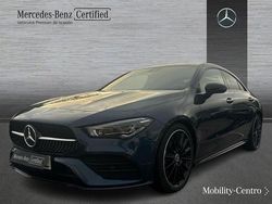 Denim blue metallic paint Usado 2023 Mercedes CLA200 AMG line Berlina | 39.900 € (Un poco caro)
