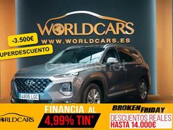Gris Usado 2020 Hyundai Santa Fe Style SUV | 31.675 € (Buen precio)