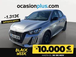 Gris Usado 2024 Peugeot 208 Active Utilitario | 14.250 € (Precio justo)