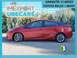 Rojo Usado 2018 Toyota Prius Advance Utilitario | 16.900 € (Precio justo)