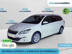 Blanco Usado 2020 Peugeot 308 Active Familiar | 13.890 € (Un poco caro)