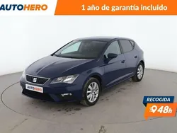 Azul Usado 2019 Seat Leon Reference Berlina | 13.499 € (Precio justo)