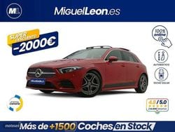 Rojo Usado 2019 Mercedes A180 Berlina | 23.985 € (Precio justo)