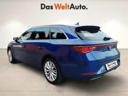 Azul Usado 2021 Seat Leon ST XCELLENCE Familiar | 19.900 € (Un poco caro)