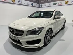 Blanco Usado 2016 Mercedes CLA220 AMG line Berlina | 13.990 € (Precio justo)