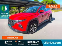 Rojo Usado 2022 Hyundai Tucson N Line SUV | 26.990 € (Precio justo)