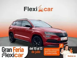 Rojo Usado 2022 Skoda Karoq SportLine SUV | 23.490 € (Precio justo)
