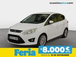 Blanco Usado 2013 Ford C-MAX Titanium Monovolumen | 10.900 € (Un poco caro)