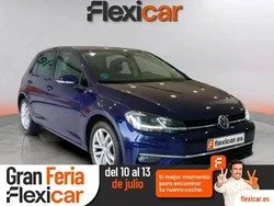Azul Usado 2019 VW Golf VII Advance Berlina | 18.790 € (Precio justo)