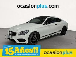 Blanco Usado 2016 Mercedes C220 AMG Coupe | 22.600 € (Buen precio)
