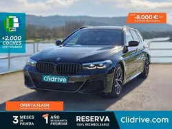 Negro Usado 2021 BMW 520 Familiar | 27.190 € (Precio justo)