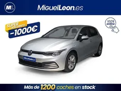 Gris Usado 2021 VW Golf VIII Life Berlina | 16.985 € (Buen precio)
