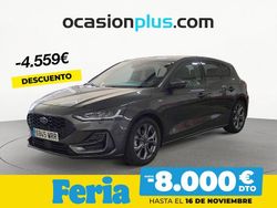Gris Usado 2024 Ford Focus ST-Line | 21.000 € (Precio justo)