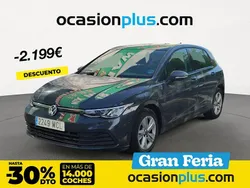 Gris Usado 2022 VW Golf VIII Life | 24.190 € (Precio justo)